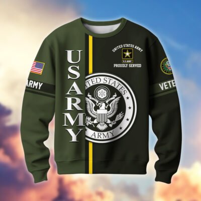 US ARMY GS10301 Lightweight Sweater Fleece Sweatshirt