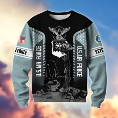 US AIR FORCE GS10425 Lightweight Sweater Fleece Sweatshirt