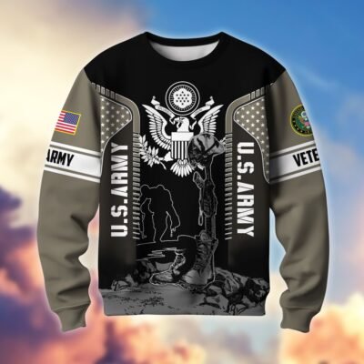 US ARMY GS10418 Lightweight Sweater Fleece Sweatshirt