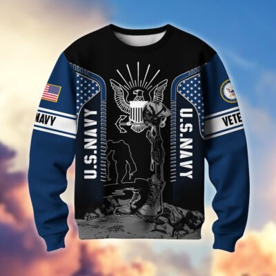 US NAVY GS10421 Lightweight Sweater Fleece Sweatshirt