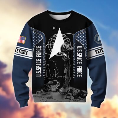 US SPACE FORCE GS10428 Lightweight Sweater Fleece Sweatshirt
