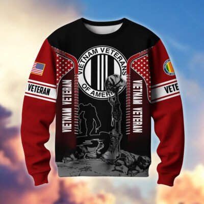 VIETNAM VETERAN GS10430 Lightweight Sweater Fleece Sweatshirt