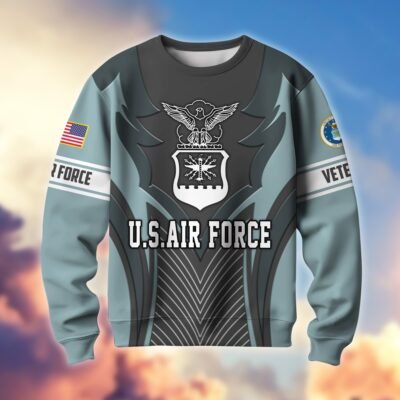 US AIR FORCE GS10386 Lightweight Sweater Fleece Sweatshirt