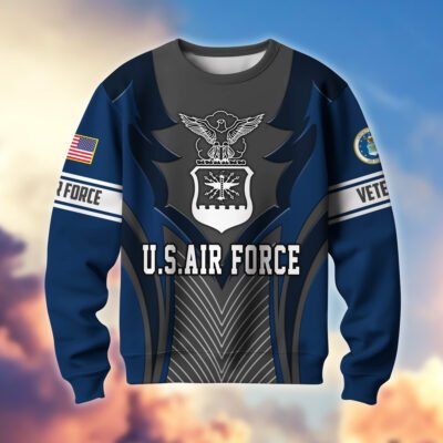 US AIR FORCE GS10387 Lightweight Sweater Fleece Sweatshirt
