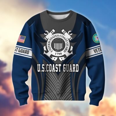 US COAST GUARD GS10388 Lightweight Sweater Fleece Sweatshirt