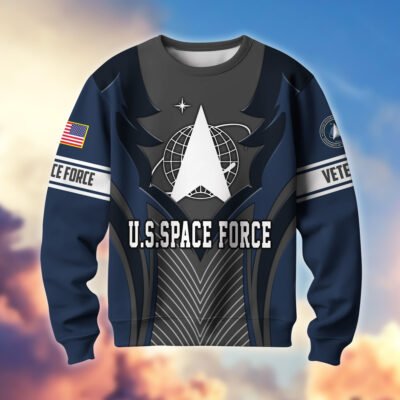 US SPACE FORCE GS10389 Lightweight Sweater Fleece Sweatshirt