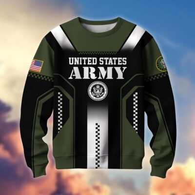 US ARMY GS10392 Lightweight Sweater Fleece Sweatshirt