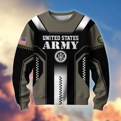 US ARMY GS10393 Lightweight Sweater Fleece Sweatshirt