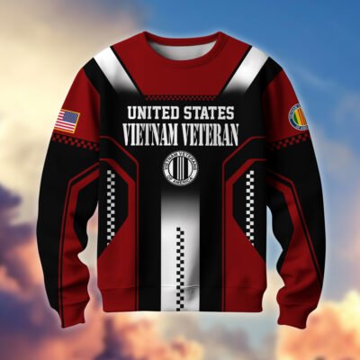 VIETNAM VETERAN GS10404 Lightweight Sweater Fleece Sweatshirt