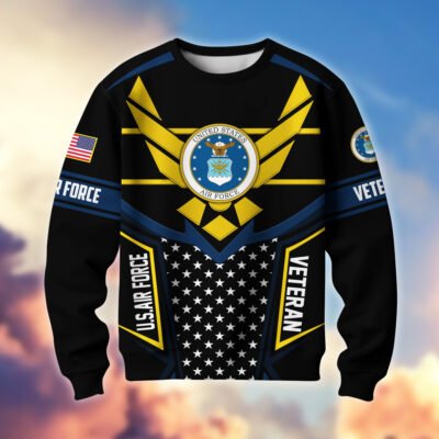 US AIR FORCE GS10452 Lightweight Sweater Fleece Sweatshirt