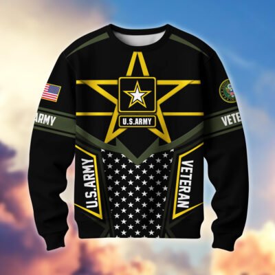 US ARMY GS10445 Lightweight Sweater Fleece Sweatshirt