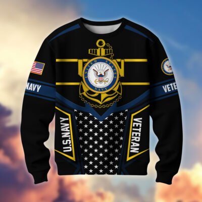 US NAVY GS10447 Lightweight Sweater Fleece Sweatshirt