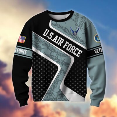 US AIR FORCE GS10412 Lightweight Sweater Fleece Sweatshirt