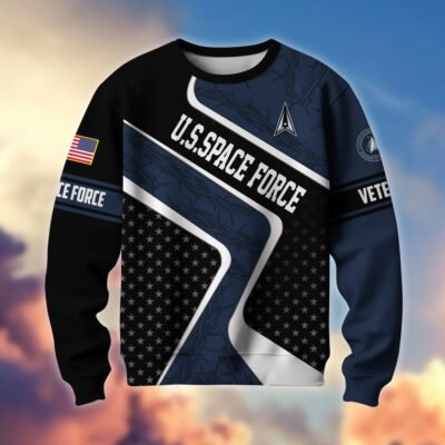 US SPACE FORCE GS10415 Lightweight Sweater Fleece Sweatshirt