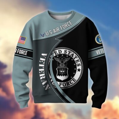 US AIR FORCE GS10373 Lightweight Sweater Fleece Sweatshirt