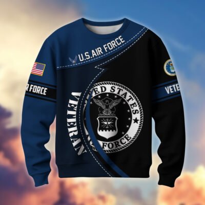 US AIR FORCE GS10374 Lightweight Sweater Fleece Sweatshirt