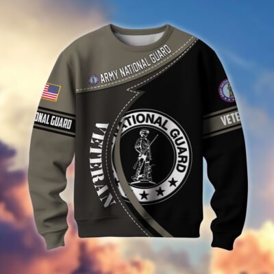 US ARMY NATIONAL GUARD GS10368 Lightweight Sweater Fleece Sweatshirt