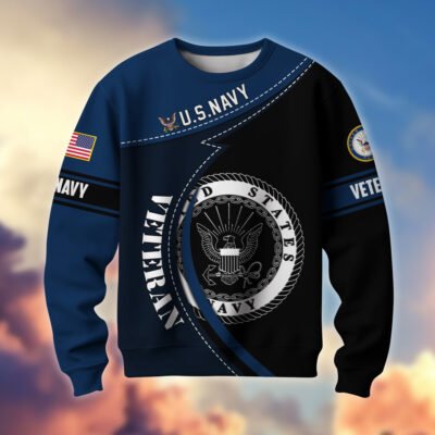 US NAVY GS10369 Lightweight Sweater Fleece Sweatshirt