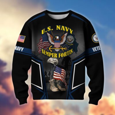 US NAVY GS10264 Lightweight Sweater Fleece Sweatshirt