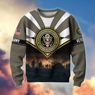 US ARMY GS10237 Lightweight Sweater Fleece Sweatshirt
