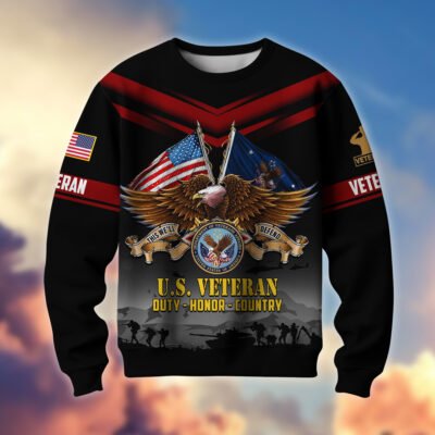 US VETERAN GS10260 Lightweight Sweater Fleece Sweatshirt